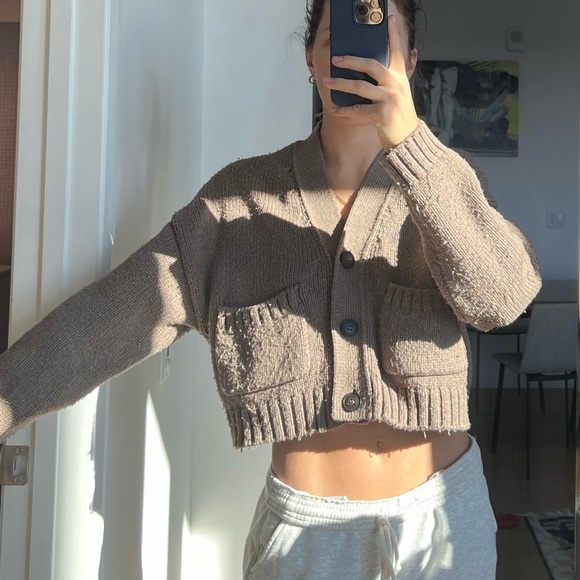 Zara cropped cardigan - Picture 1 of 3